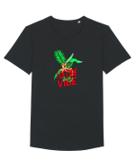 i decide my vibe Tricou mânecă scurtă guler larg Bărbat Skater