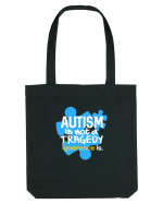 Autism is not a tragedy Sacoșă textilă