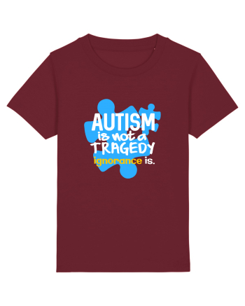 Autism is not a tragedy Burgundy