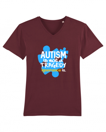 Autism is not a tragedy Burgundy