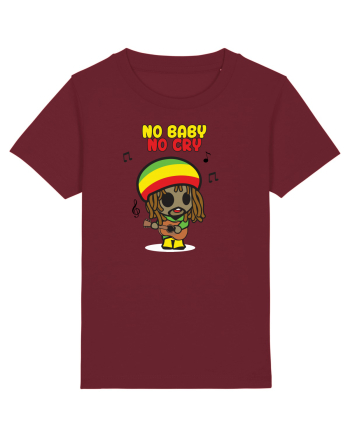 No baby no cry Burgundy