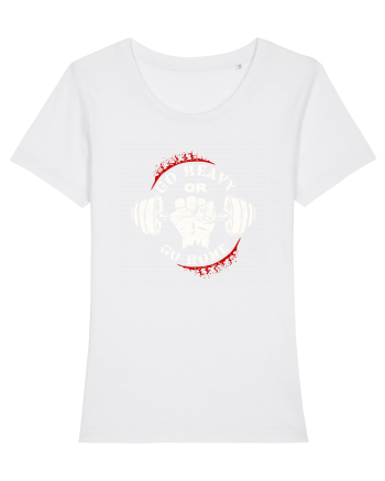 Go heavy or go home. White