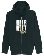 Beer Diet Hanorac cu fermoar Unisex Connector