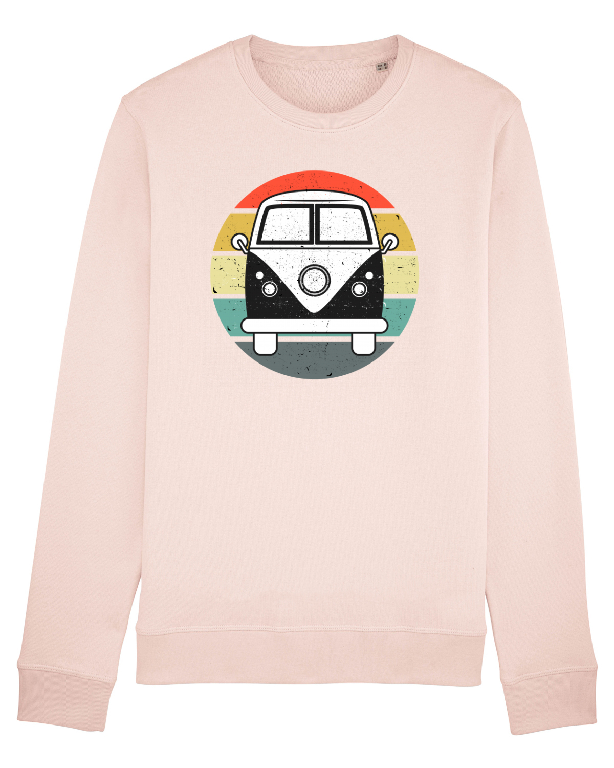 Bluză mânecă lungă Unisex Rise Candy Pink