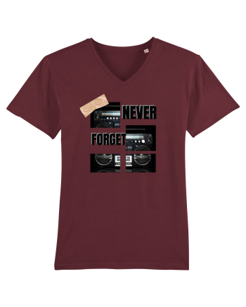 Casetofon Retro  Burgundy