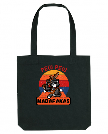 Pew Pew Madafakas Cat Black