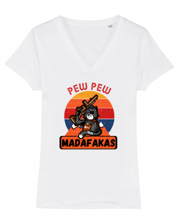 Pew Pew Madafakas Cat White