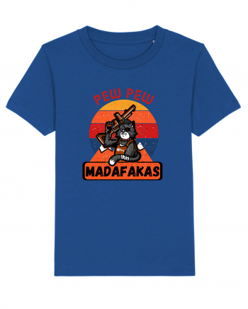 Pew Pew Madafakas Cat Majorelle Blue