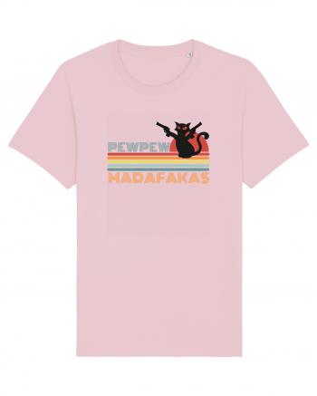 Pew Pew Madafakas Cat Cotton Pink