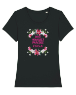 love yourself Tricou mânecă scurtă guler larg fitted Damă Expresser