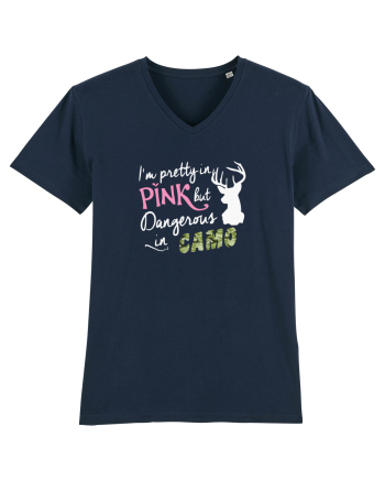 Pink and Camo French Navy
