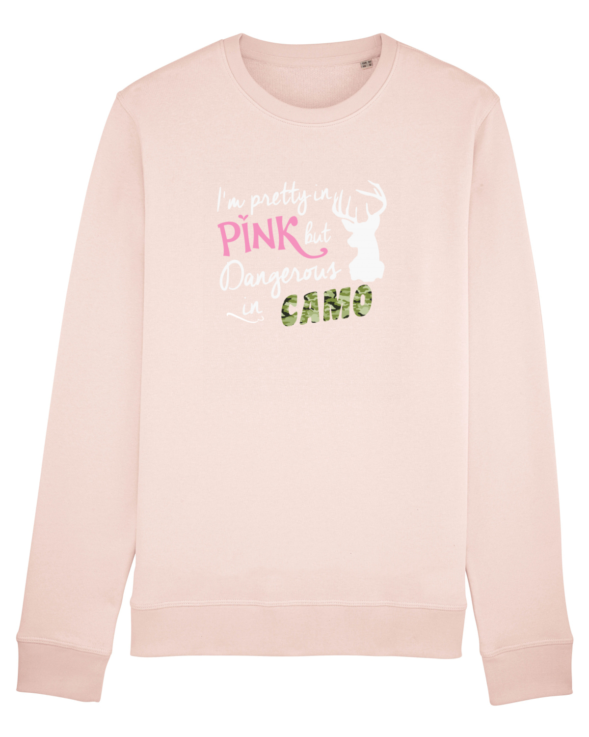 Bluză mânecă lungă Unisex Rise Candy Pink