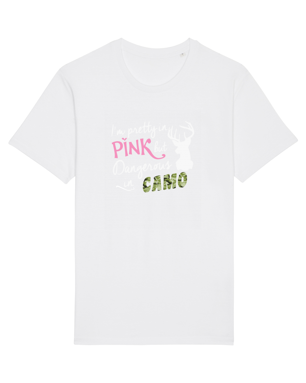 Tricou mânecă scurtă Unisex Rocker White