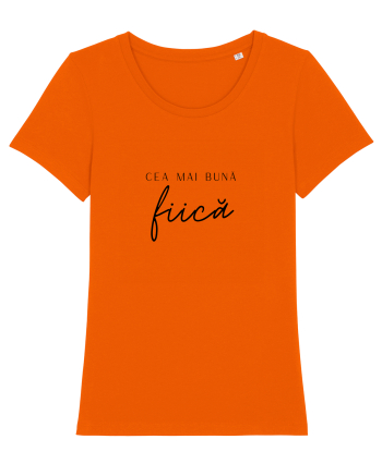 Cea mai bună fiică.  Bright Orange
