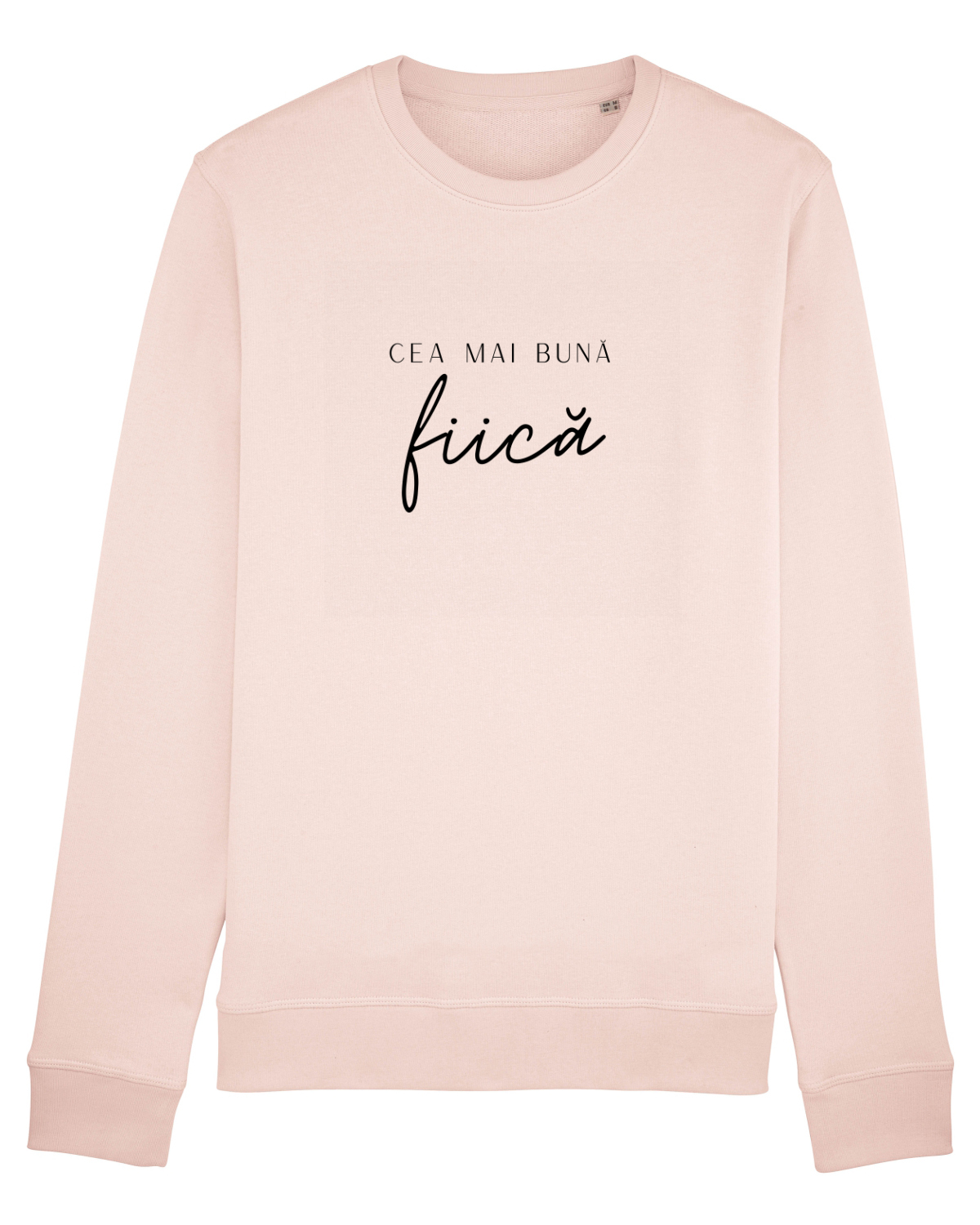 Bluză mânecă lungă Unisex Rise Candy Pink