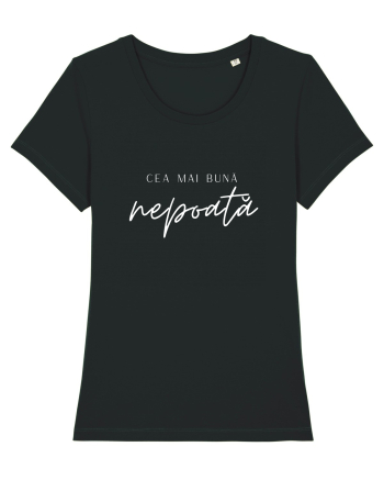 Cea mai bună nepoată (alb).  Black