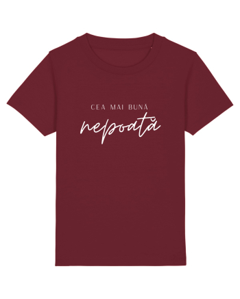 Cea mai bună nepoată (alb).  Burgundy