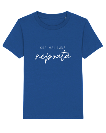 Cea mai bună nepoată (alb).  Majorelle Blue