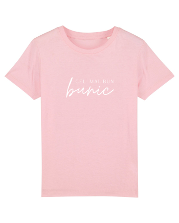 Cel mai bun bunic (alb).  Cotton Pink