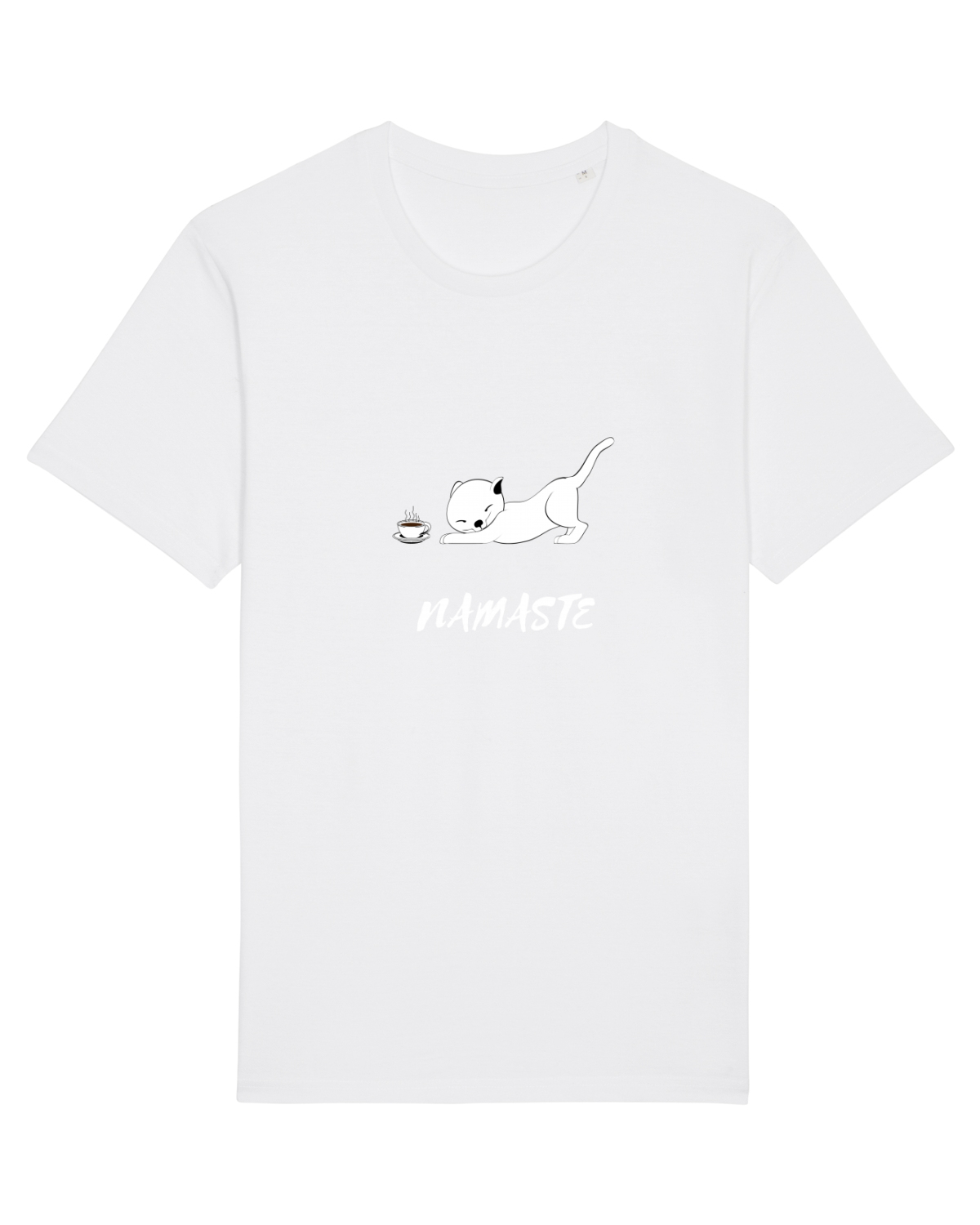 Tricou mânecă scurtă Unisex Rocker White