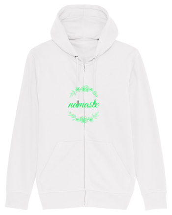 namaste yoga White