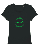 namaste yoga Tricou mânecă scurtă guler larg fitted Damă Expresser