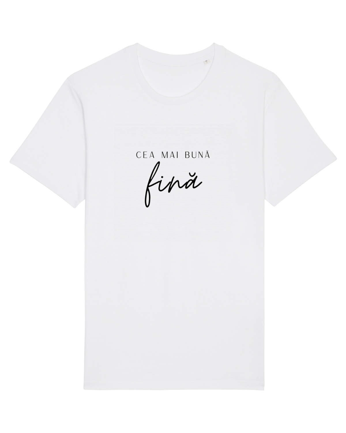 Tricou mânecă scurtă Unisex Rocker White