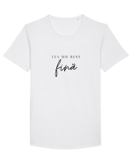 Cea mai bună fină.  Tricou mânecă scurtă guler larg Bărbat Skater