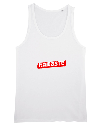 namaste yoga White