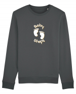 Baby Steps  Bluză mânecă lungă Unisex Rise