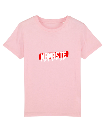 namaste yoga2 Cotton Pink