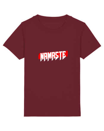 namaste yoga2 Burgundy