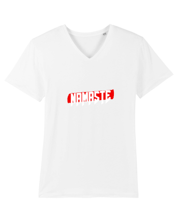 namaste yoga2 White