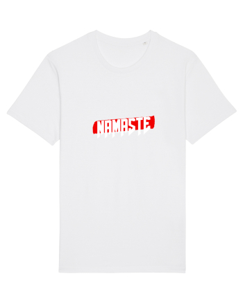 namaste yoga2 White