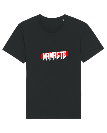 namaste yoga2 Black