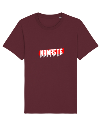 namaste yoga2 Burgundy