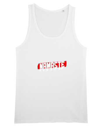 namaste yoga2 White
