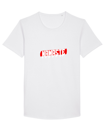 namaste yoga2 White