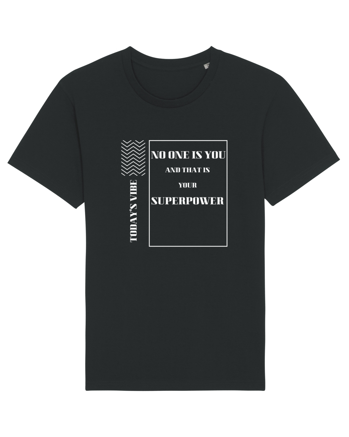 Tricou mânecă scurtă Unisex Rocker Black