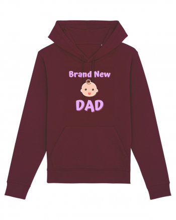 Brand New Dad. (roz, fetiță)  Burgundy