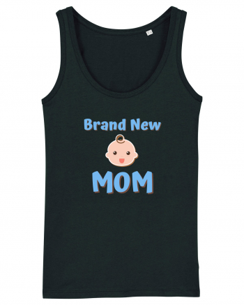 Brand New Mom (albastru, băiat)  Black