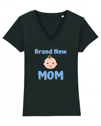 Brand New Mom (albastru, băiat)  Black