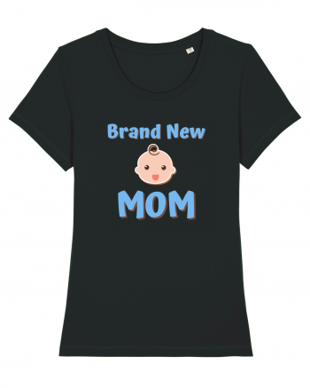 Brand New Mom (albastru, băiat)  Black