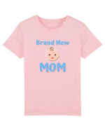 Brand New Mom (albastru, băiat)  Tricou mânecă scurtă  Copii Mini Creator