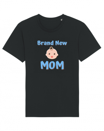 Brand New Mom (albastru, băiat)  Black