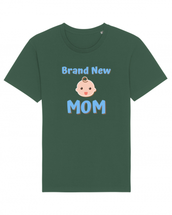 Brand New Mom (albastru, băiat)  Bottle Green