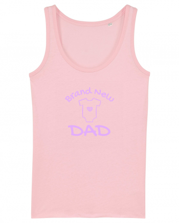 Brand New Dad (roz, fetiță)  Cotton Pink