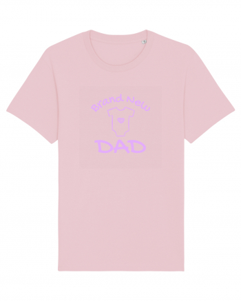 Brand New Dad (roz, fetiță)  Cotton Pink