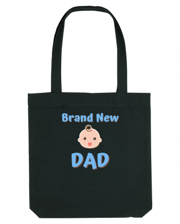 Brand New Dad (albastru, băiat)  Black