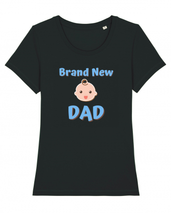 Brand New Dad (albastru, băiat)  Black